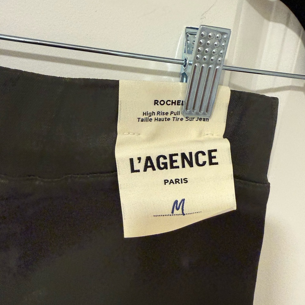 L'AGENCE Black High Rise Jeans